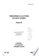 Bulletin de la Société Théophile Gautier