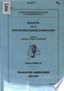 Bulletin de la Station Biologique d'Arcachon