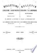 Bulletin de législation et de jurisprudence égyptiennes