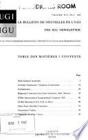 Bulletin de nouvelles de l'UGI.