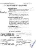 Bulletin de renseignements agricoles