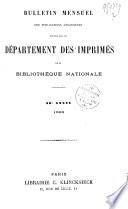 Bulletin des acquisitions étrangères de la Bibliothèque nationale