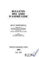 Bulletin des amis d'André Gide