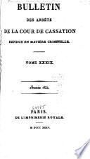 Bulletin des arrêts