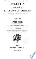 Bulletin des arrêts