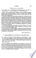 Bulletin des bibliothèques de France