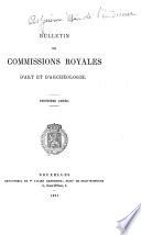 Bulletin des Commissions royales d'art et d'archéologie, Commission royale des monuments et des sites