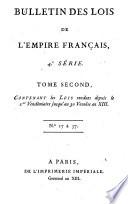 Bulletin des lois de la République Française