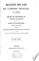 Bulletin des lois de la République Française