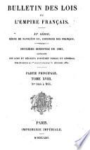 Bulletin des lois de la République française