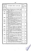 Bulletin des lois de la République Française