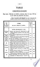 Bulletin des lois de la Republique Francaise