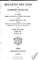 Bulletin des lois de la République Française
