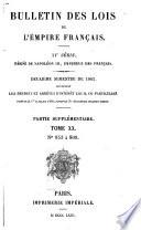 Bulletin des lois de la République française