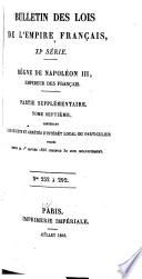 Bulletin des lois de la République française