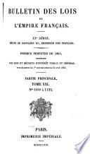 Bulletin des lois de la République française