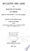 Bulletin des lois de la République française