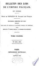 Bulletin des lois de la République Française