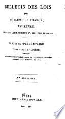 Bulletin des lois de la République française