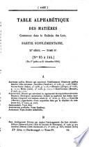 Bulletin des lois de la Republique Francaise