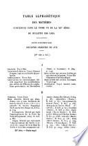 Bulletin des lois de la République Française