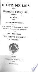 Bulletin des lois de la République française