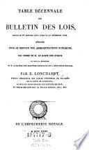 Bulletin des lois de la Republique Francaise