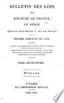 Bulletin des lois de la République française