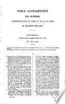Bulletin des lois de la Republique Francaise