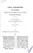 Bulletin des lois de la République française