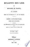 Bulletin des lois de la République française