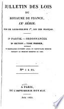 Bulletin des lois de la République française