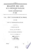 Bulletin des lois de la République Française
