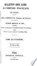 Bulletin des lois de la République française