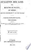 Bulletin des lois de la République française
