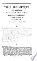 Bulletin des lois de la République Française