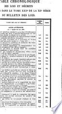 Bulletin des lois de la République franc̜aise