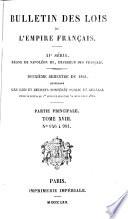 Bulletin des lois de la République franc̜aise