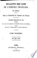 Bulletin des lois de la République franc̜aise
