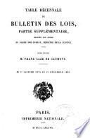Bulletin des lois de la République franc̜aise