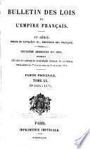 Bulletin des lois