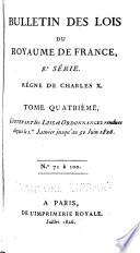 Bulletin des lois