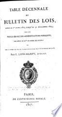 Bulletin des lois