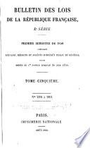 Bulletin des lois