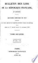 Bulletin des lois