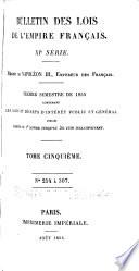 Bulletin des lois