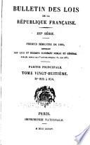 Bulletin des lois