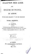 Bulletin des lois