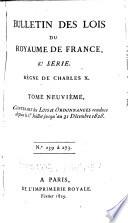 Bulletin des lois