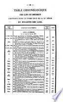 Bulletin des lois. Partie principale